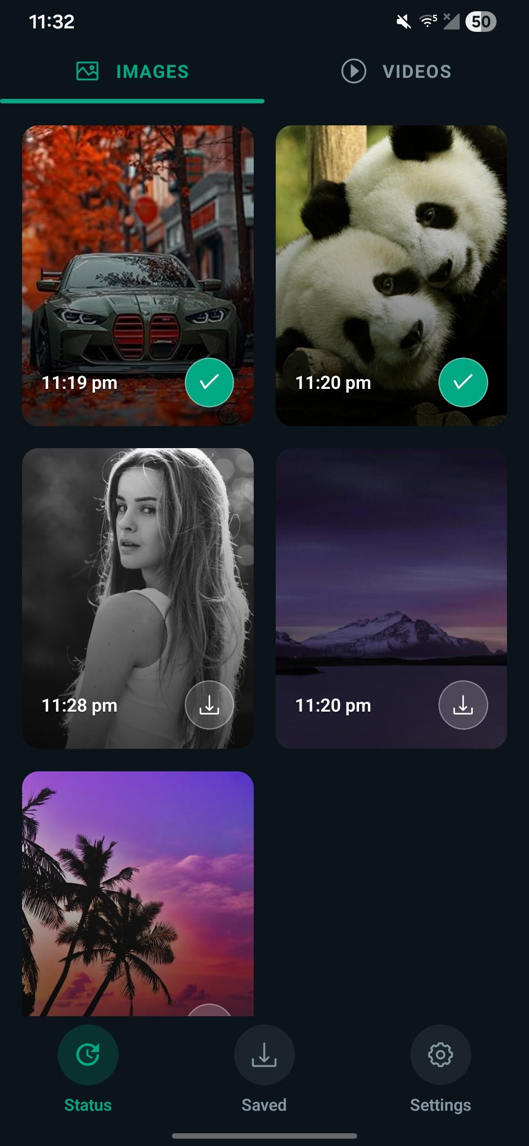 Screenshot of LibreStatus