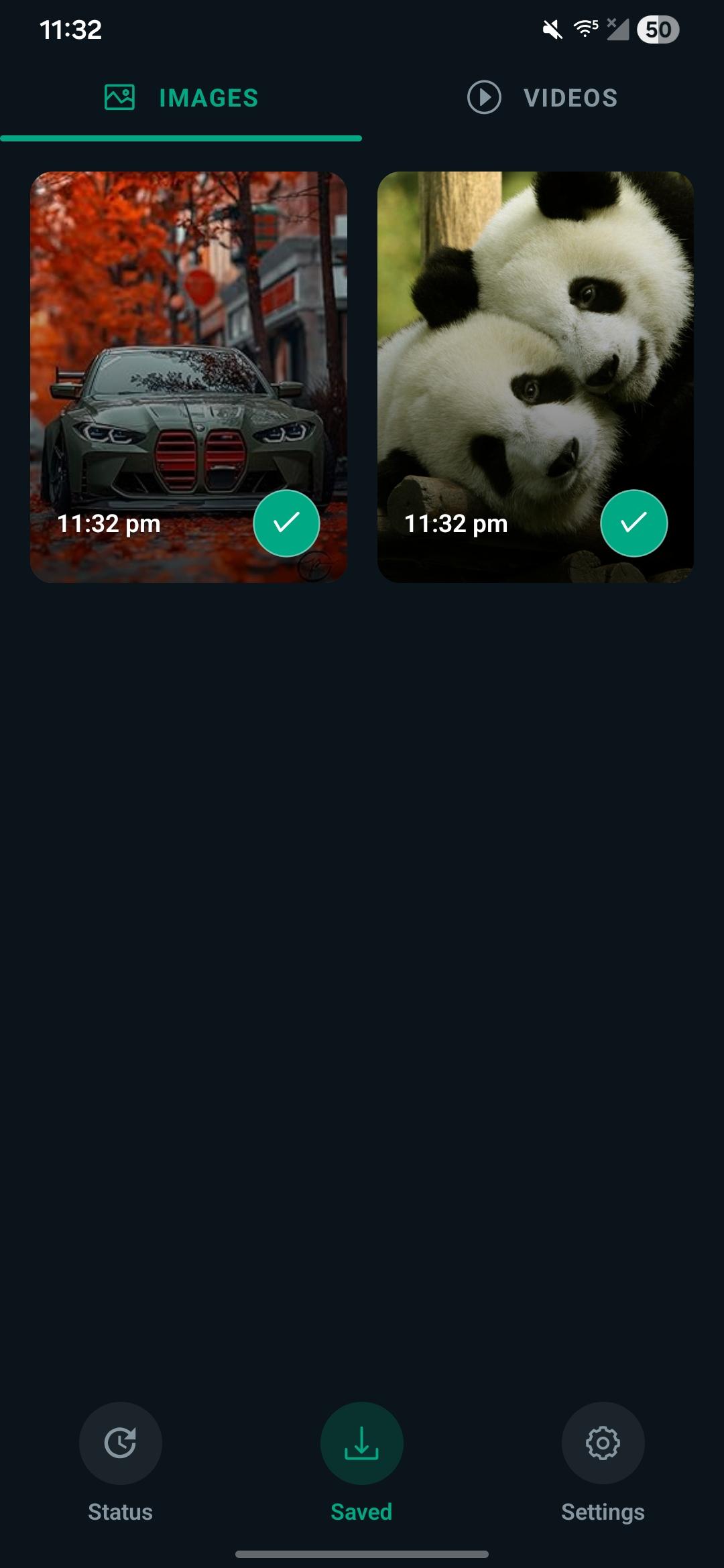 Screenshot of LibreStatus