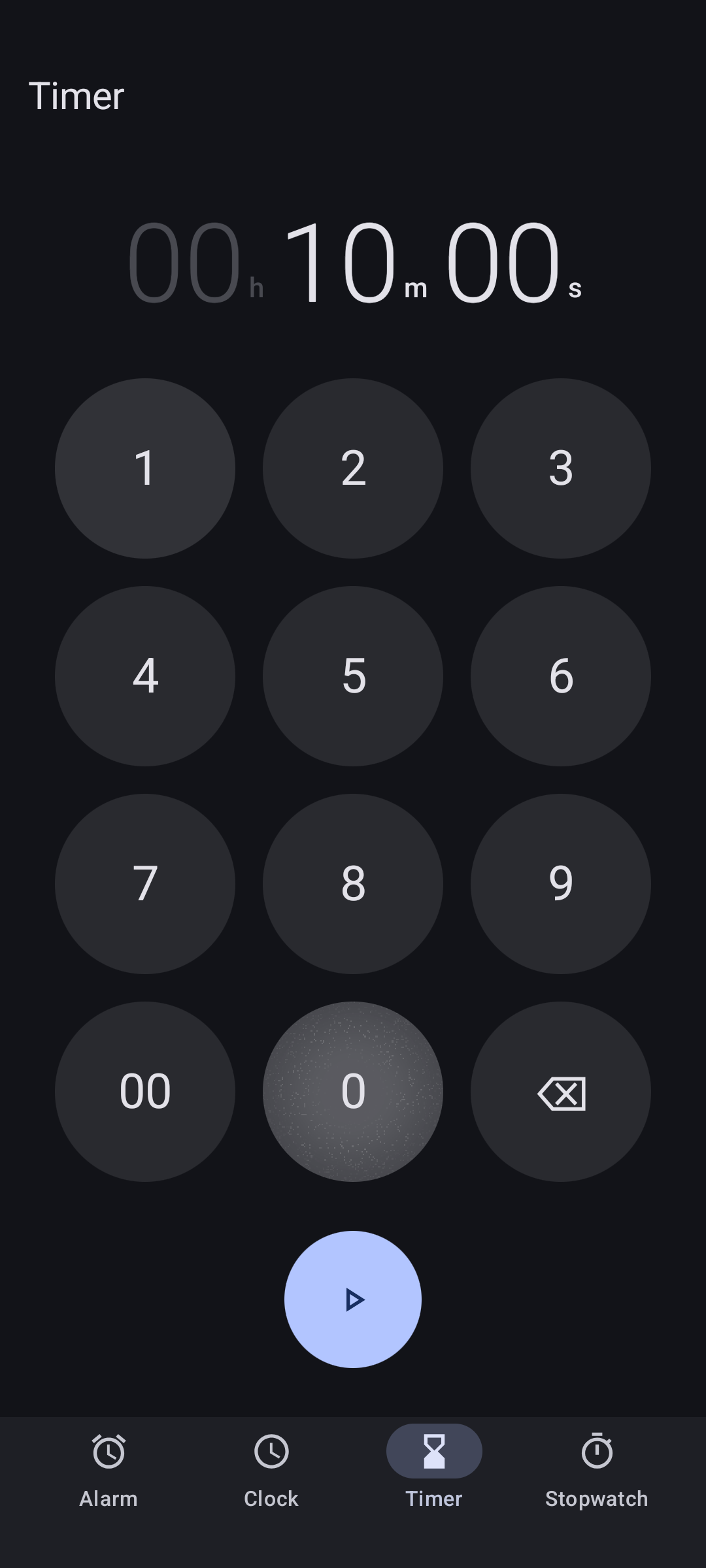 Screenshot of MA Clock