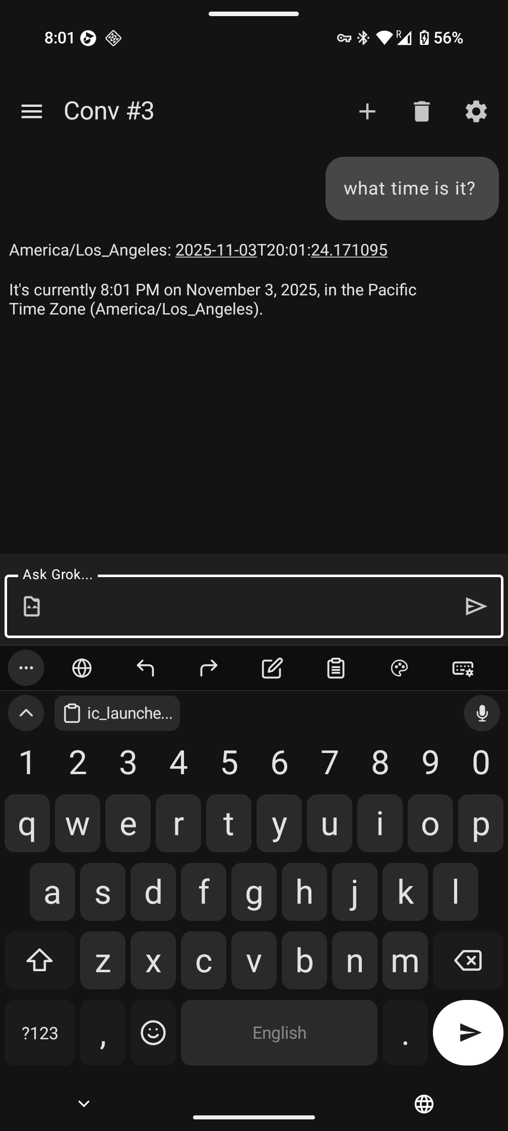 Screenshot of MA OpenAssistant