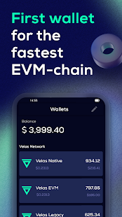 Screenshot of Velas Wallet
