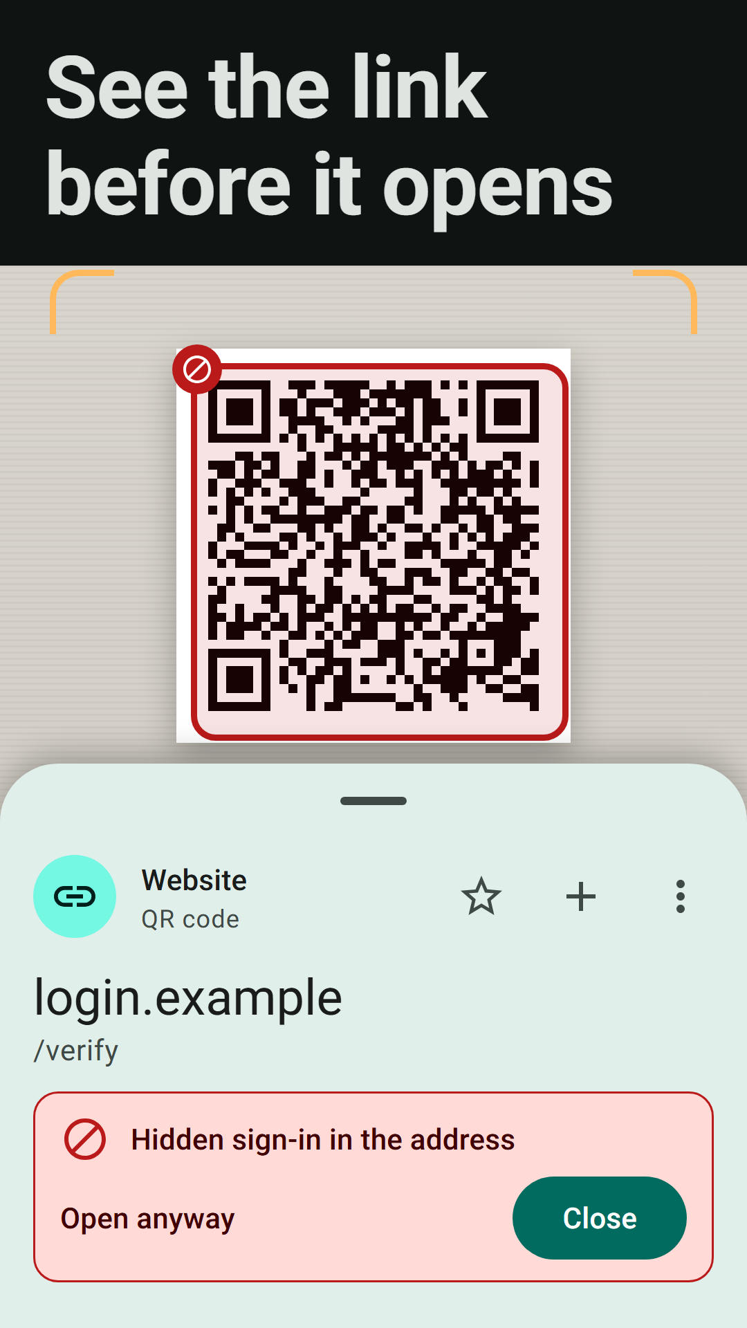 Screenshot of Verdetto: QR & Barcode Scanner