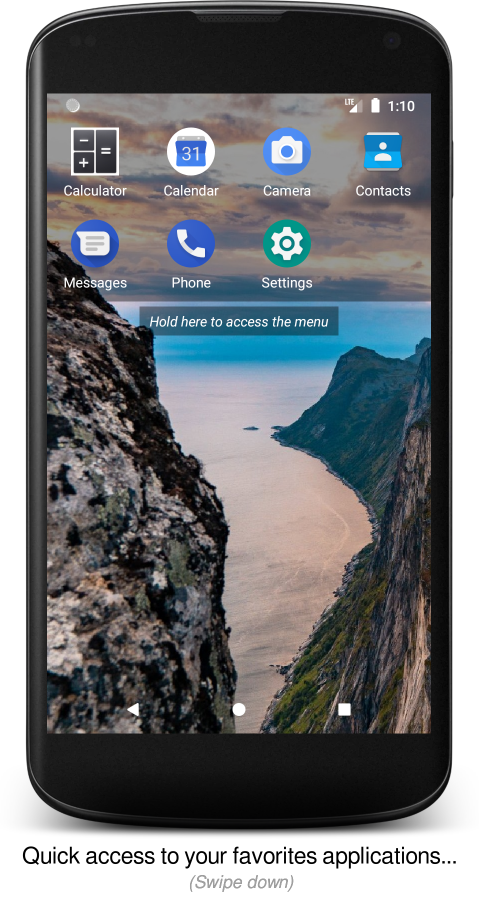 Screenshot of Discreet Launcher