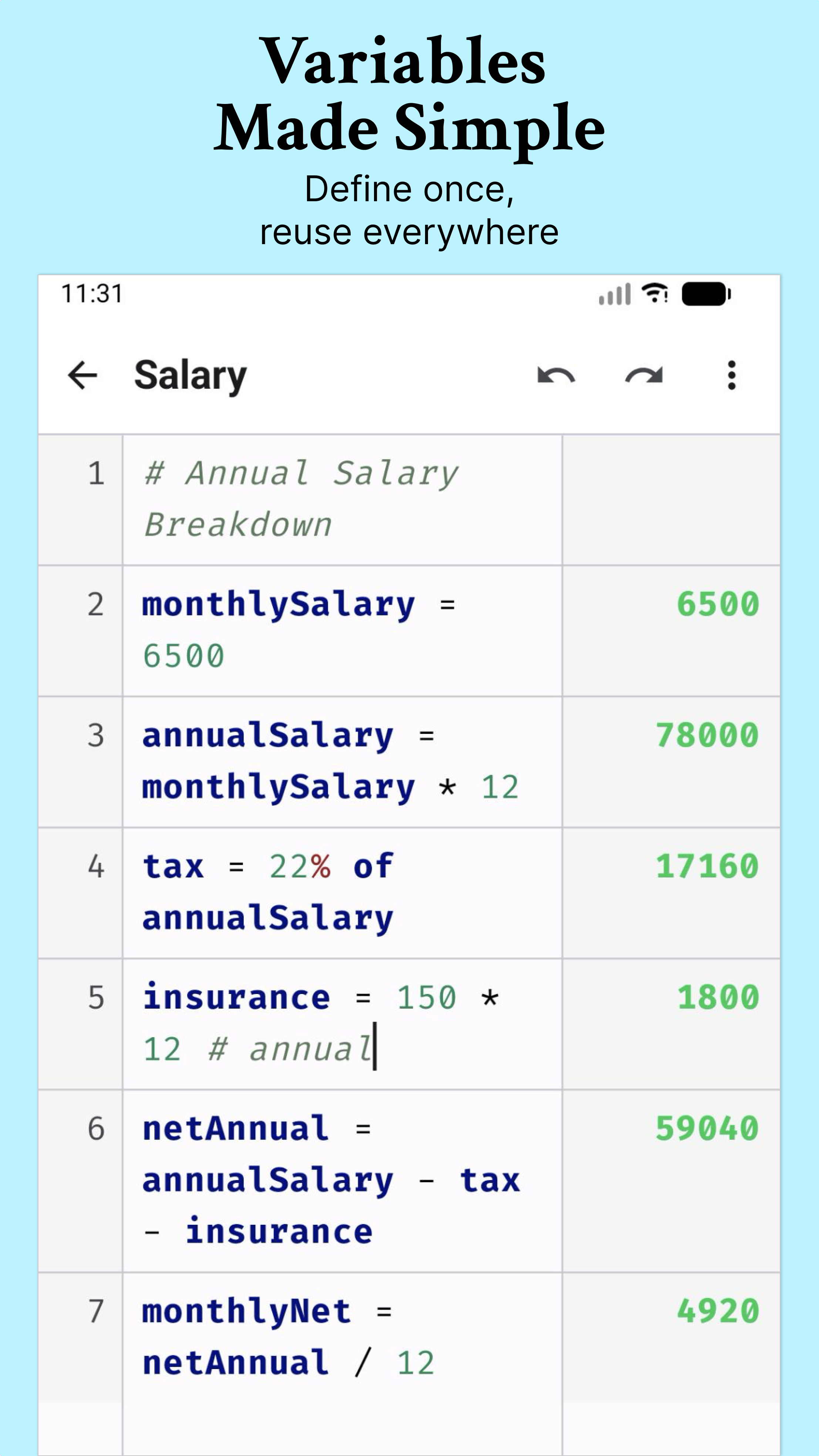 Screenshot of NerdCalci