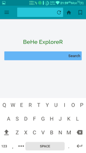 Screenshot of BeHe Keyboard