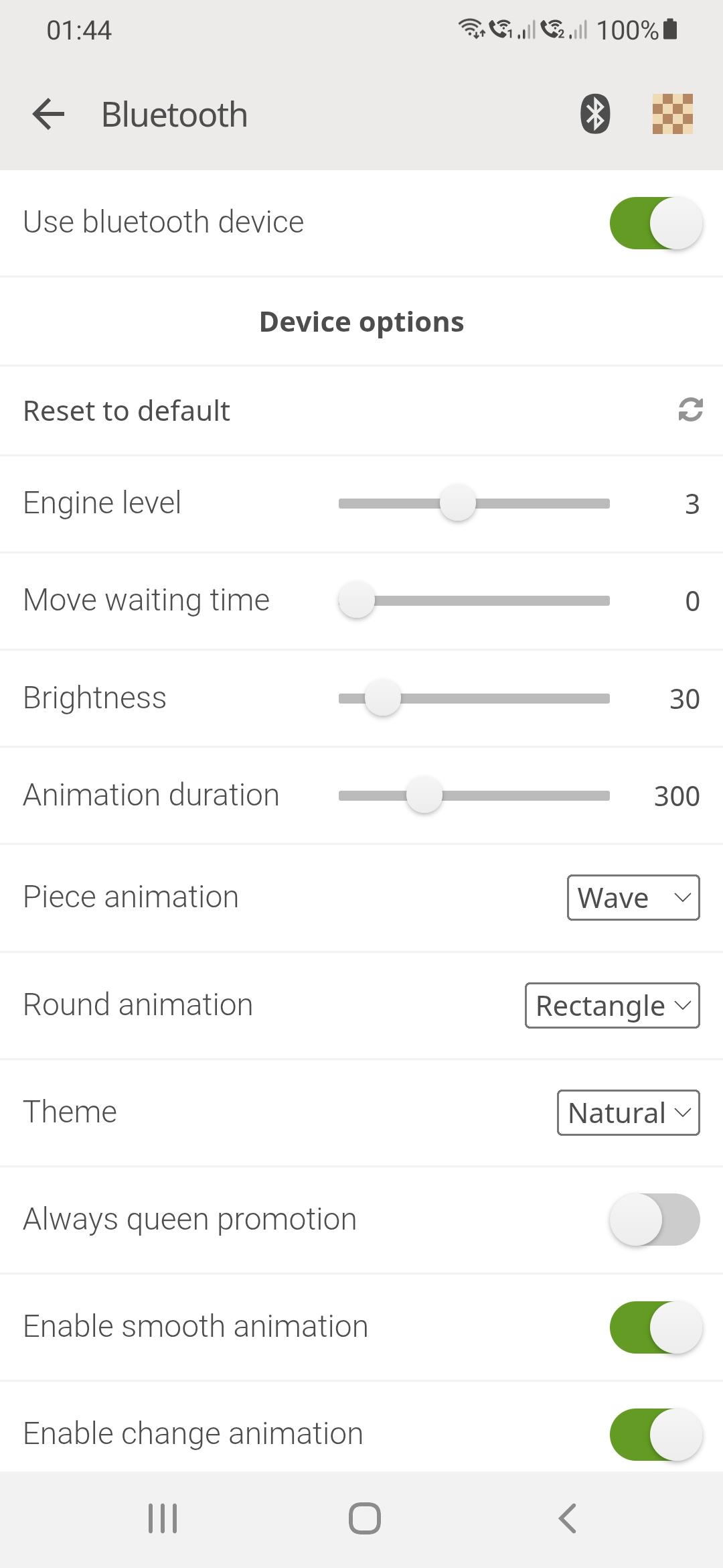 Screenshot of Blidraughts