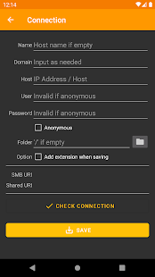 Screenshot of CIFS Documents Provider
