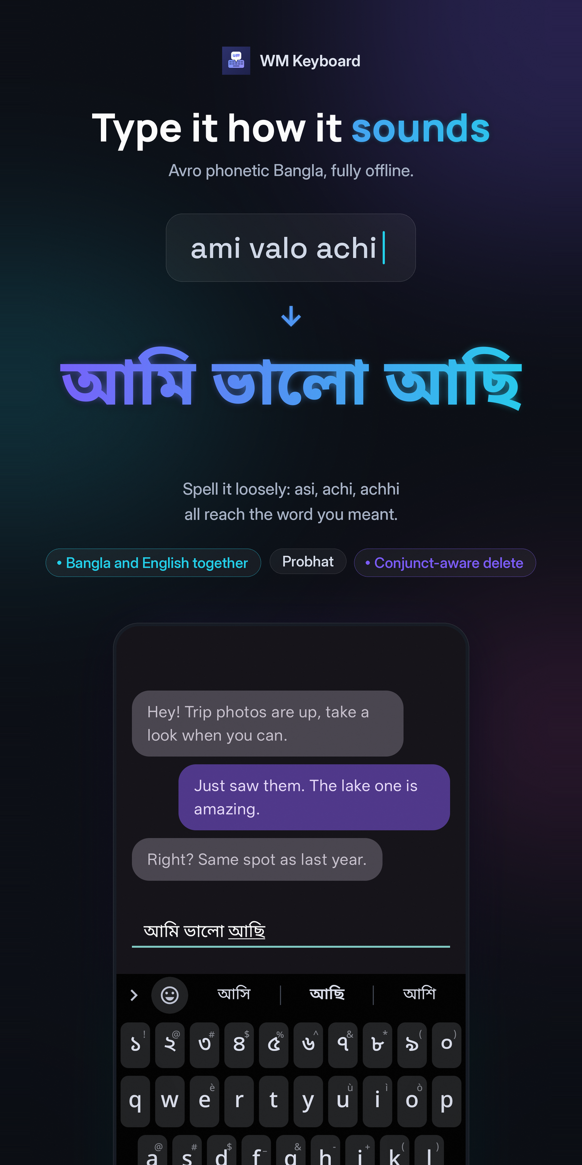 Screenshot of WM Keyboard
