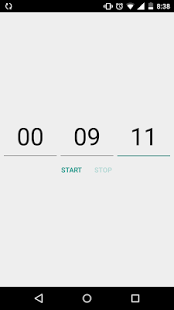Screenshot of Countdown Timer
