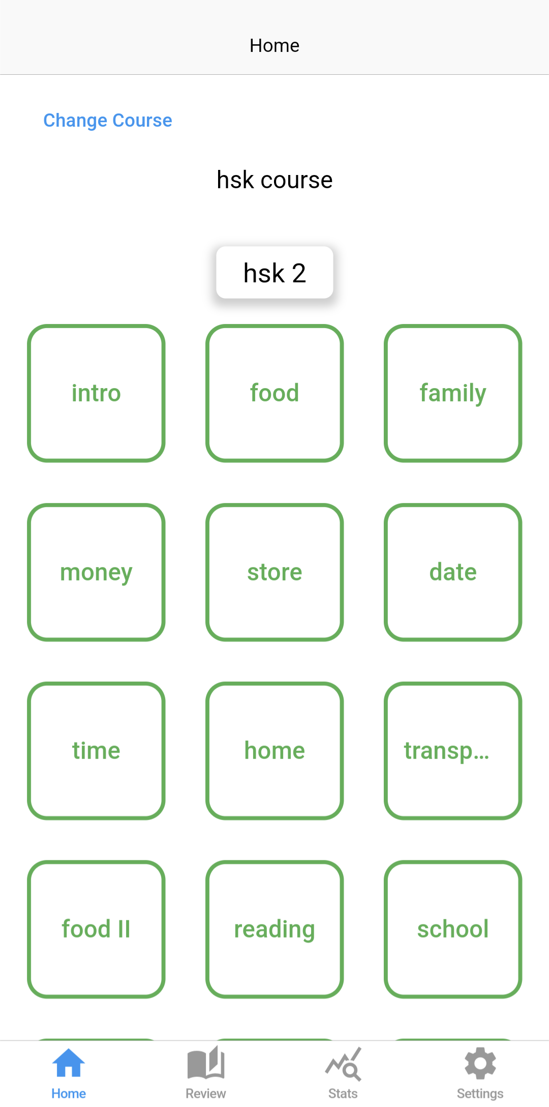 Screenshot of Wuxia Learn - Learn Chinese