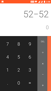 Screenshot of Calculator