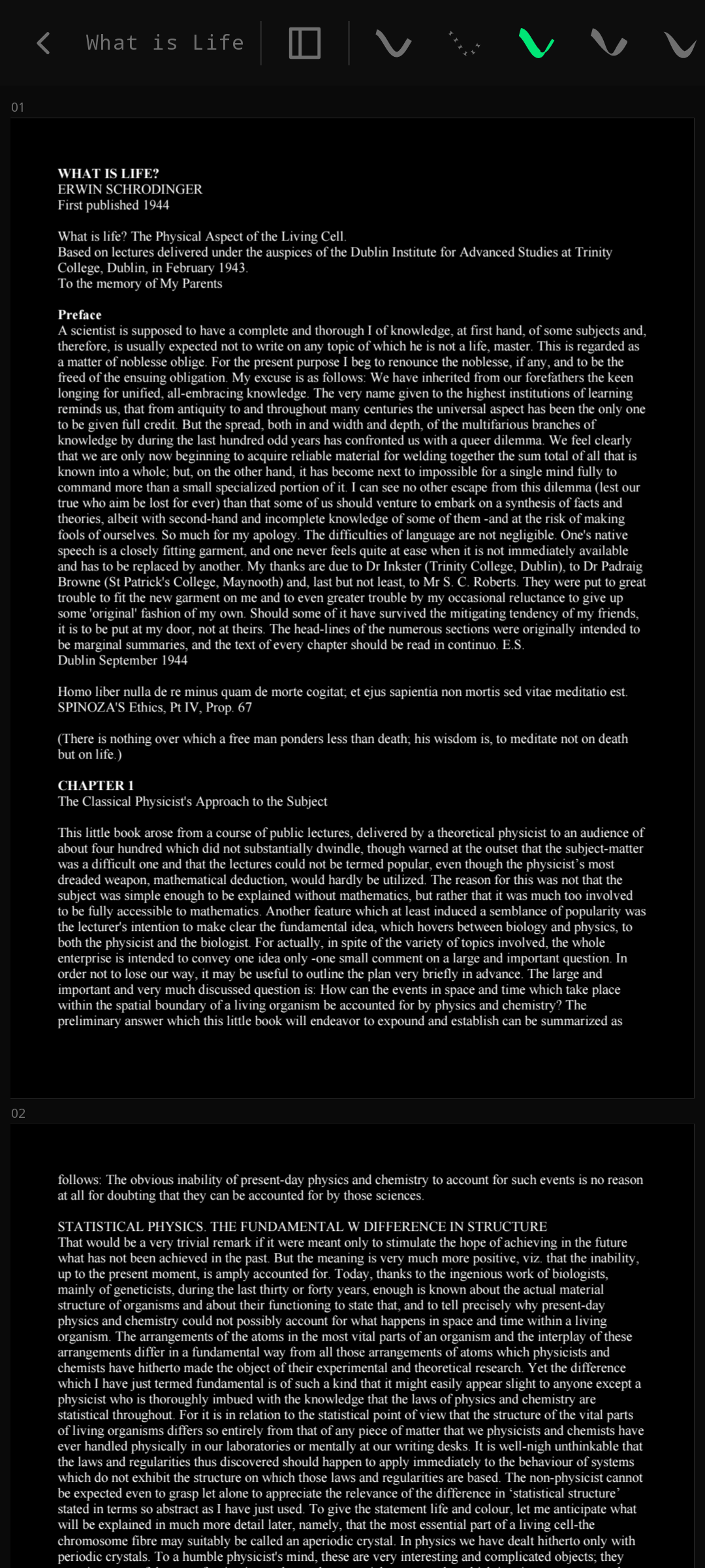 Screenshot of xnotes