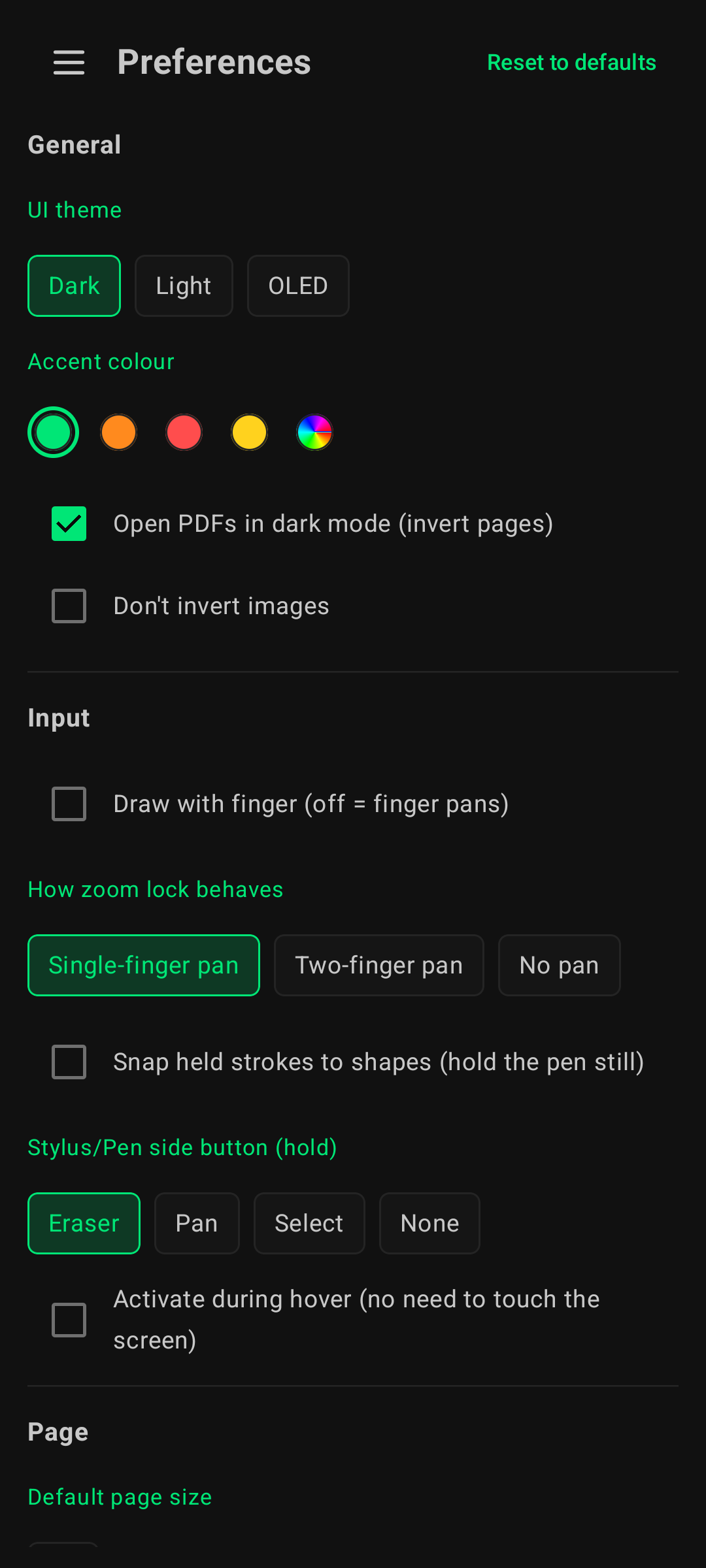 Screenshot of xnotes