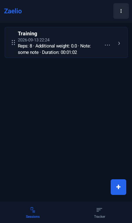 Screenshot of Zaelio