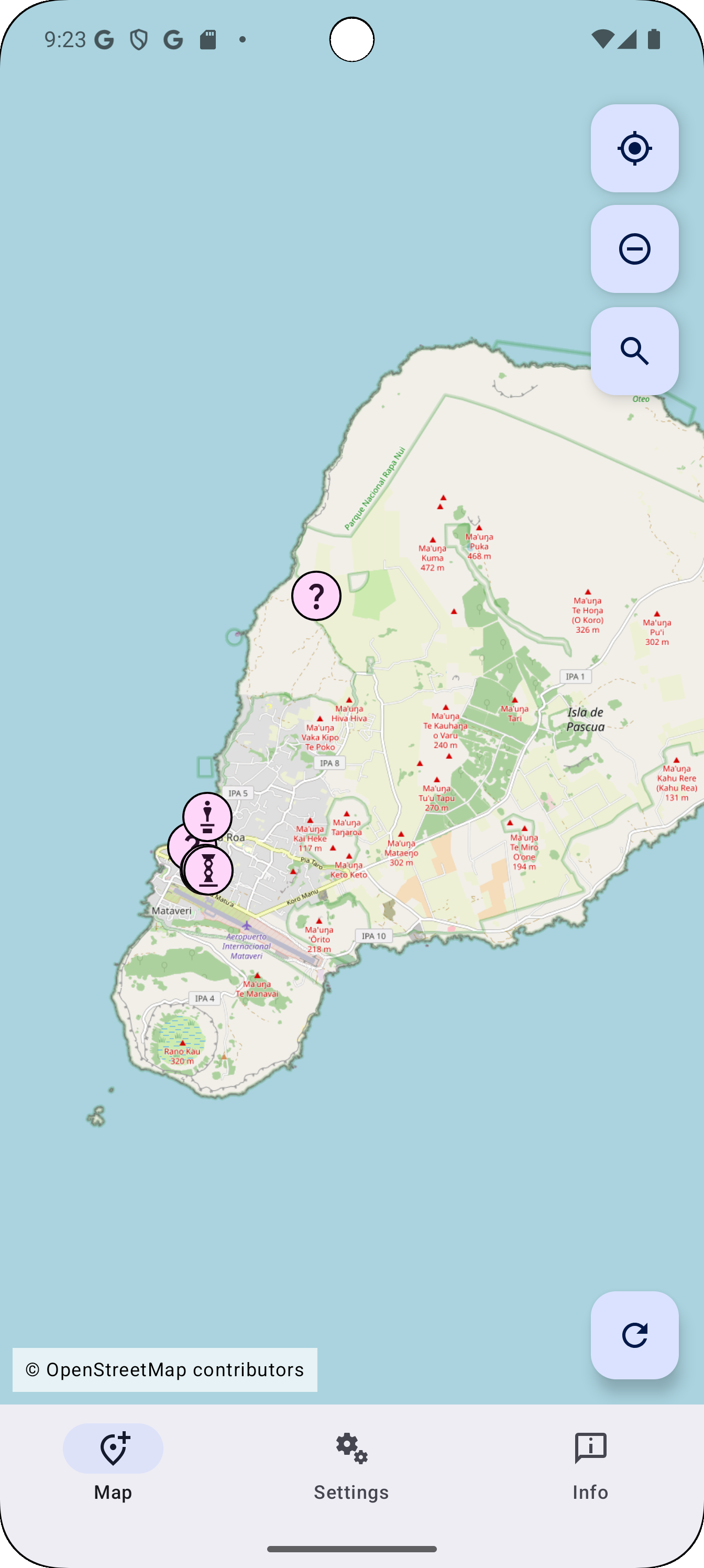 Screenshot of PublicArtExplorer