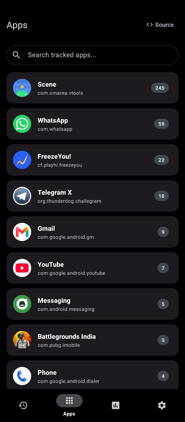 Screenshot of Notification Vault