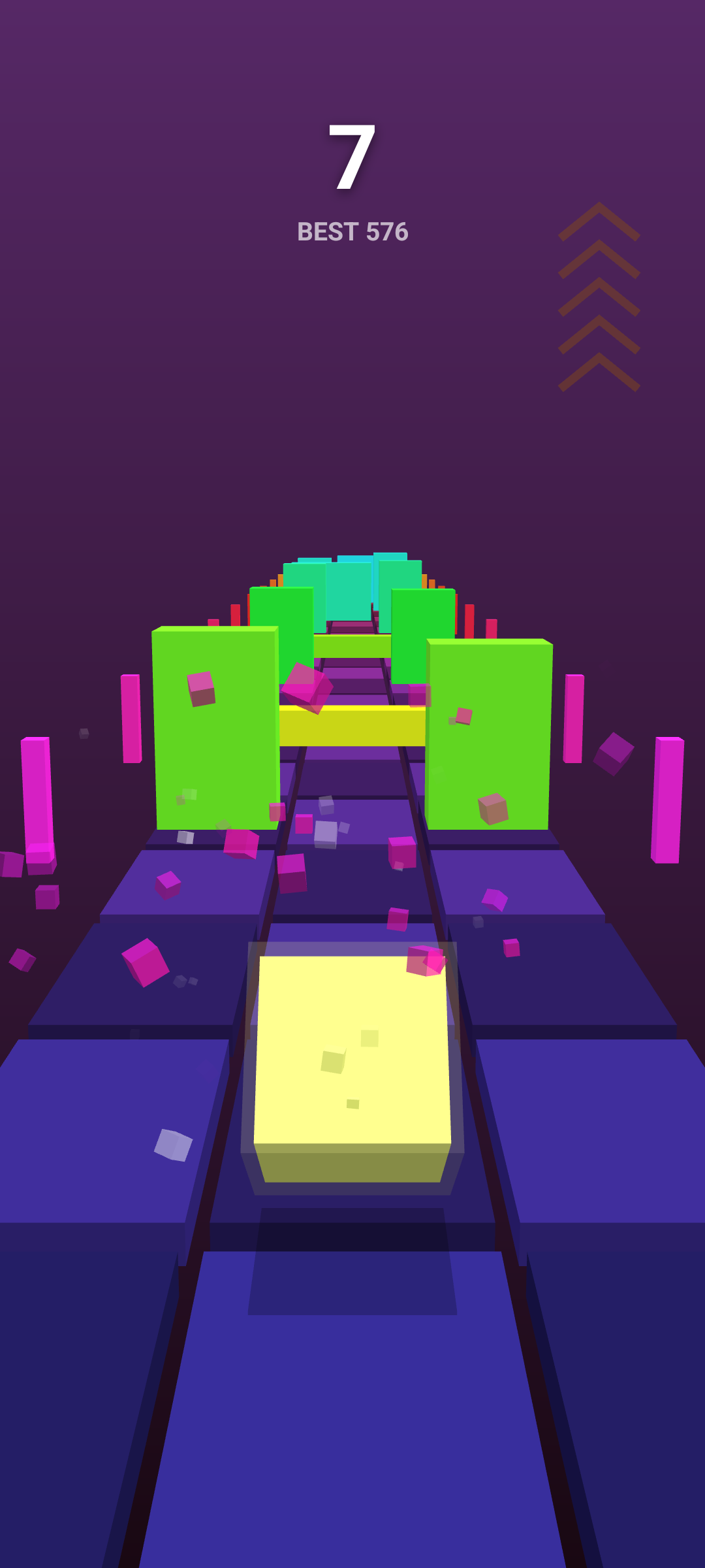 Screenshot of Cube Run