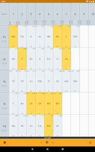 Screenshot of Better Schedule (Bakaláři)