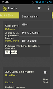 Screenshot of Bewegungsmelder