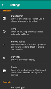 Screenshot of Quit Smoking