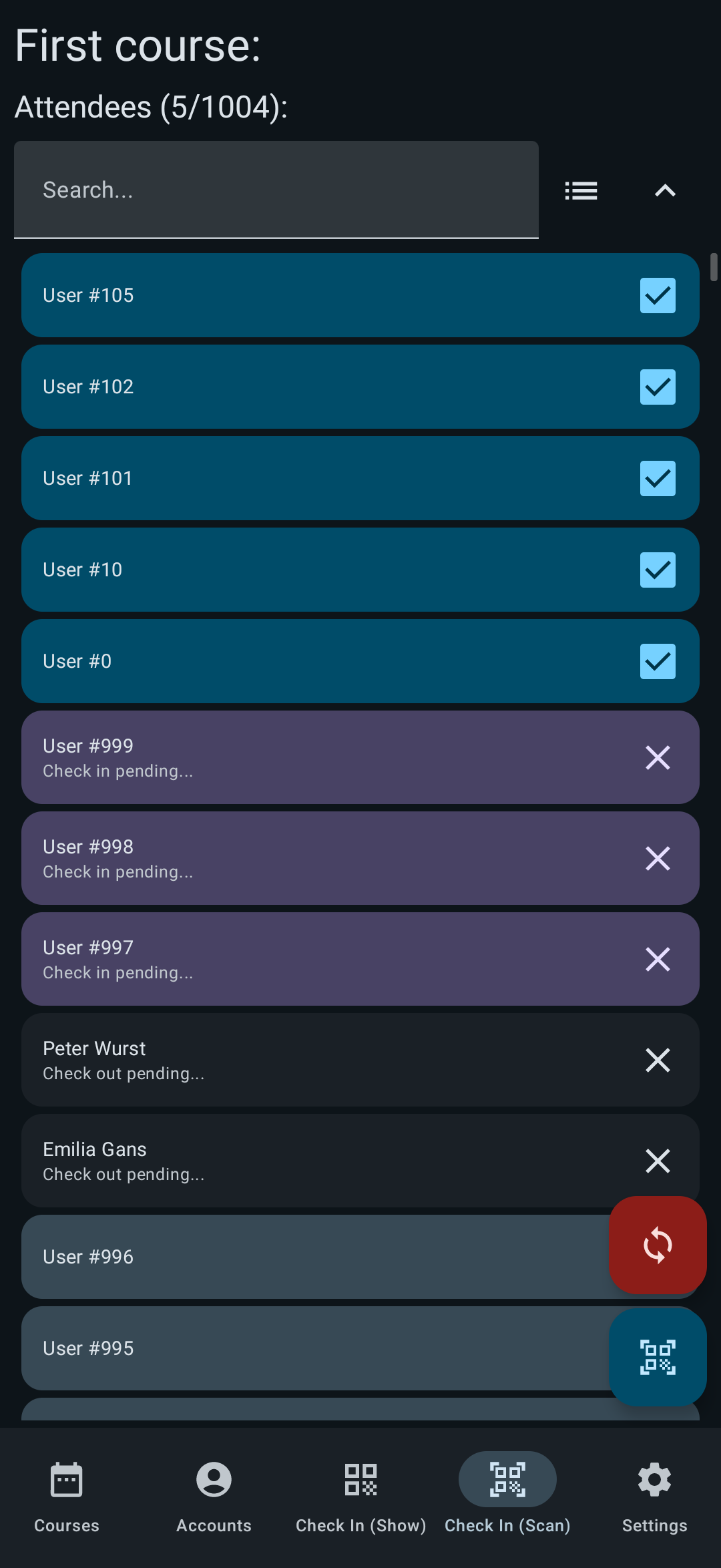 Screenshot of UniThen