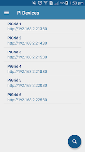 Screenshot of PiGrid Companion