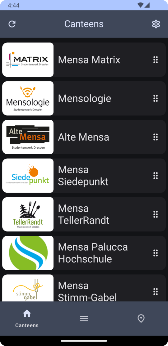 Screenshot of mensen