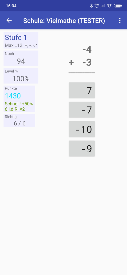 Screenshot of Schule