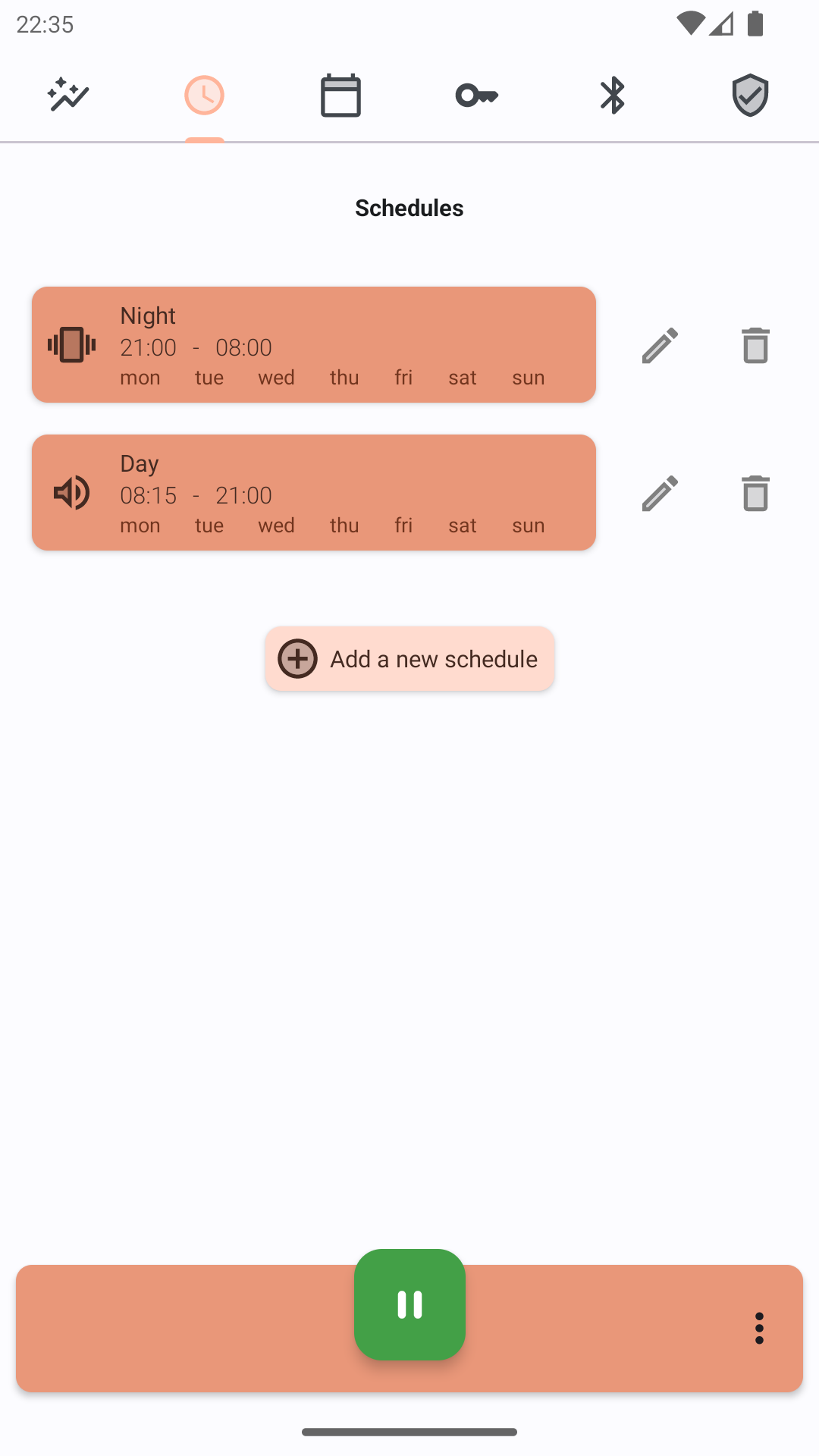 Screenshot of Timed Silence - Don't let your phone rattle you!