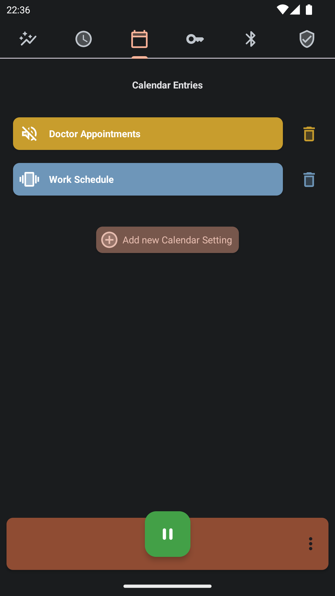 Screenshot of Timed Silence - Don't let your phone rattle you!