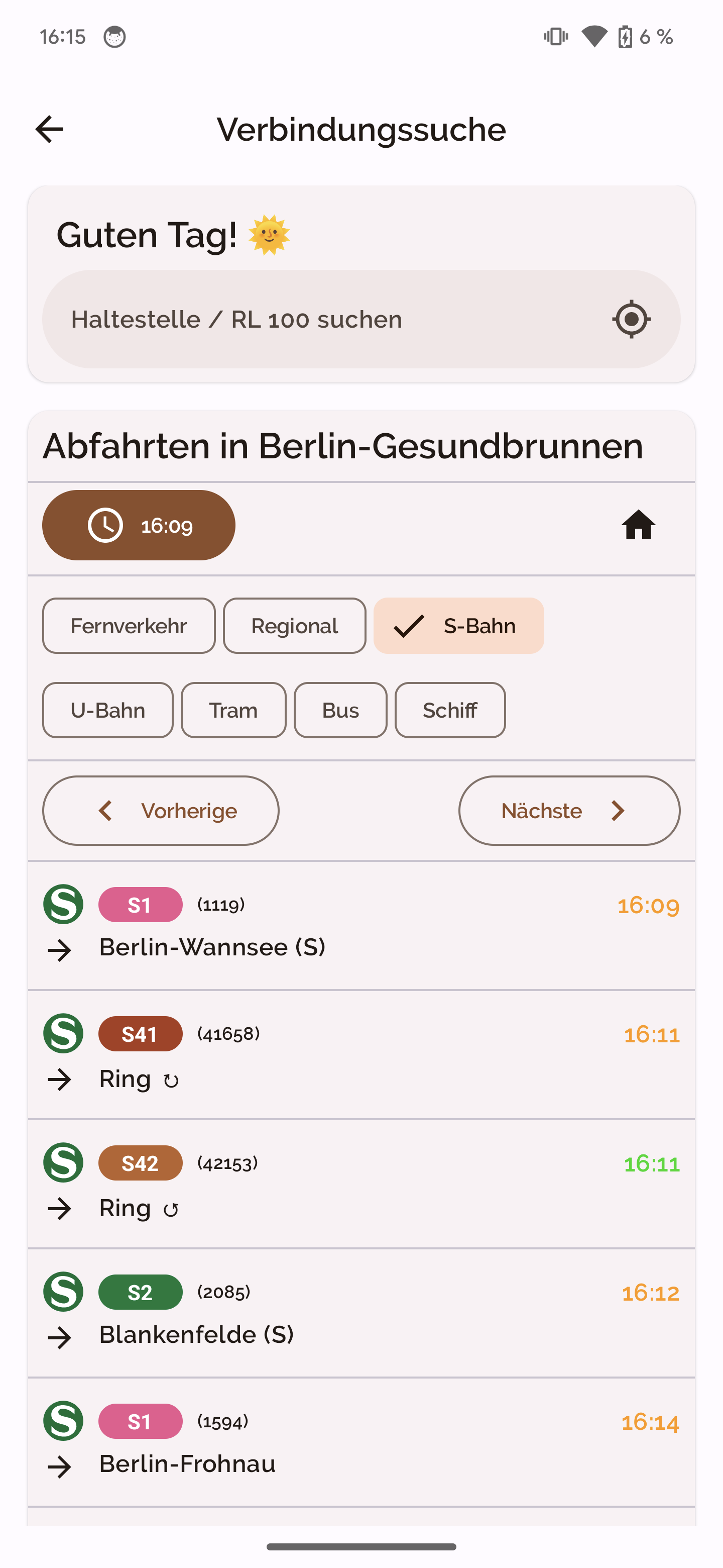 Screenshot of Träwelldroid