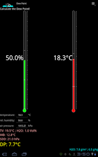 Screenshot of Dew Point