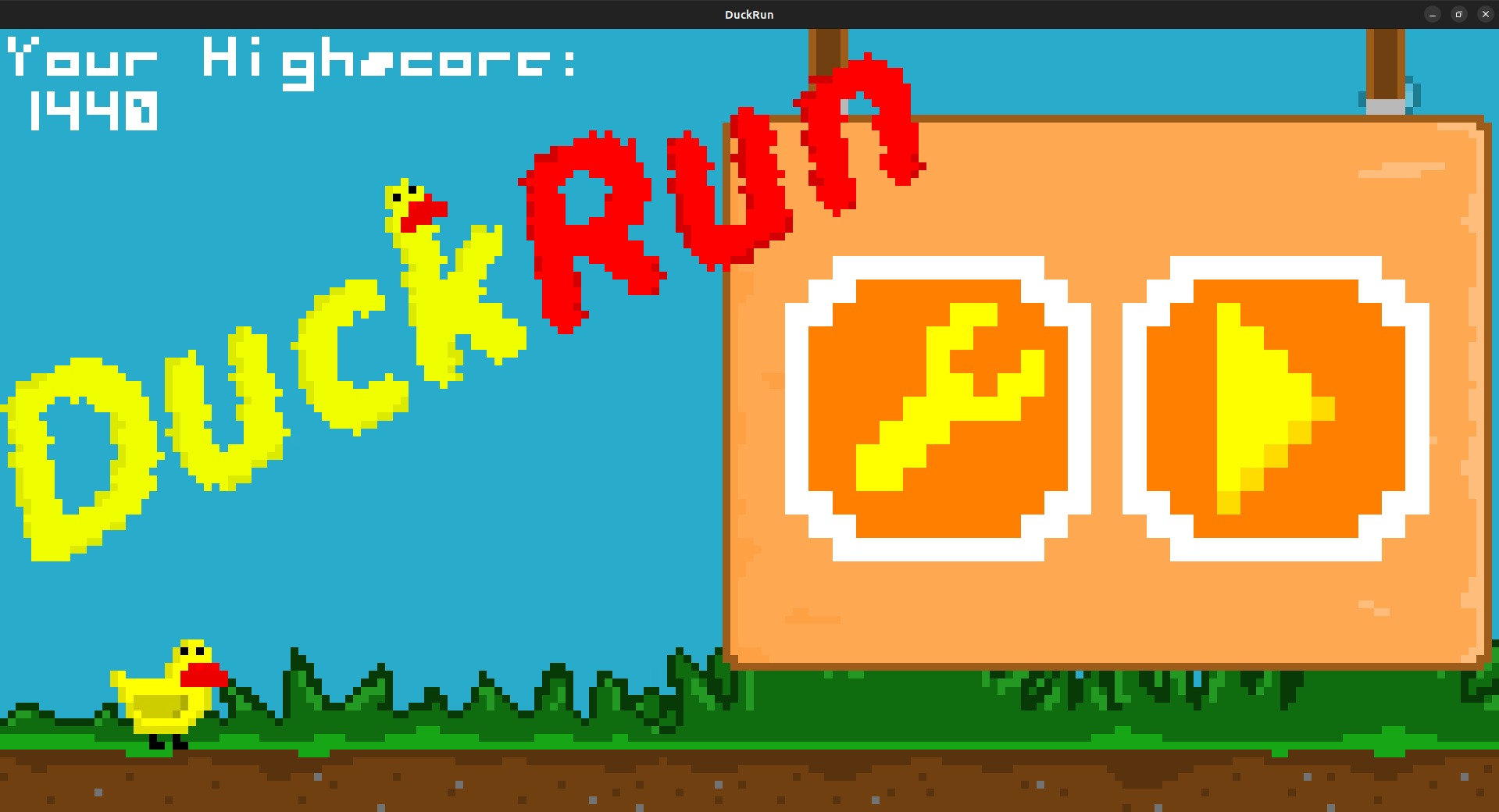 Screenshot of DuckRun