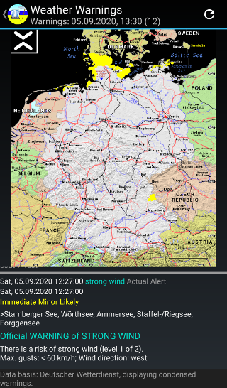 Tiny Weather Forecast Germany - Weather forecast based on ...
