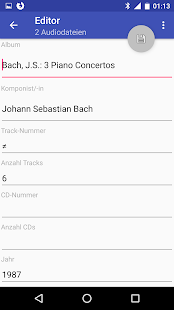 Screenshot of Classical Music Tagger