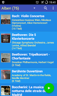 Screenshot of Opus 1 Music Player