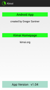 Screenshot of Kimai TimeTracker﻿