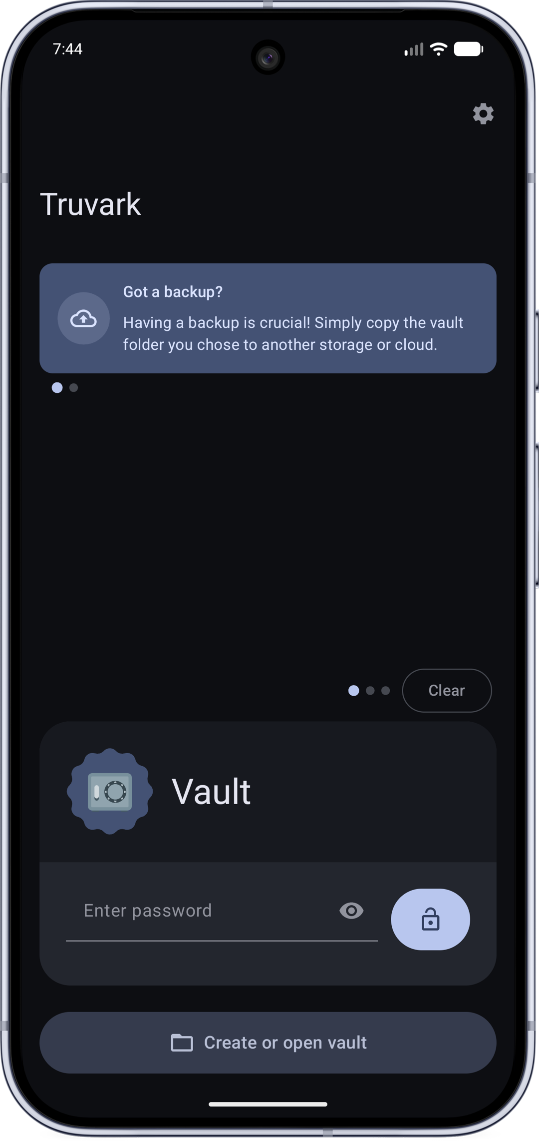 Screenshot of Truvark