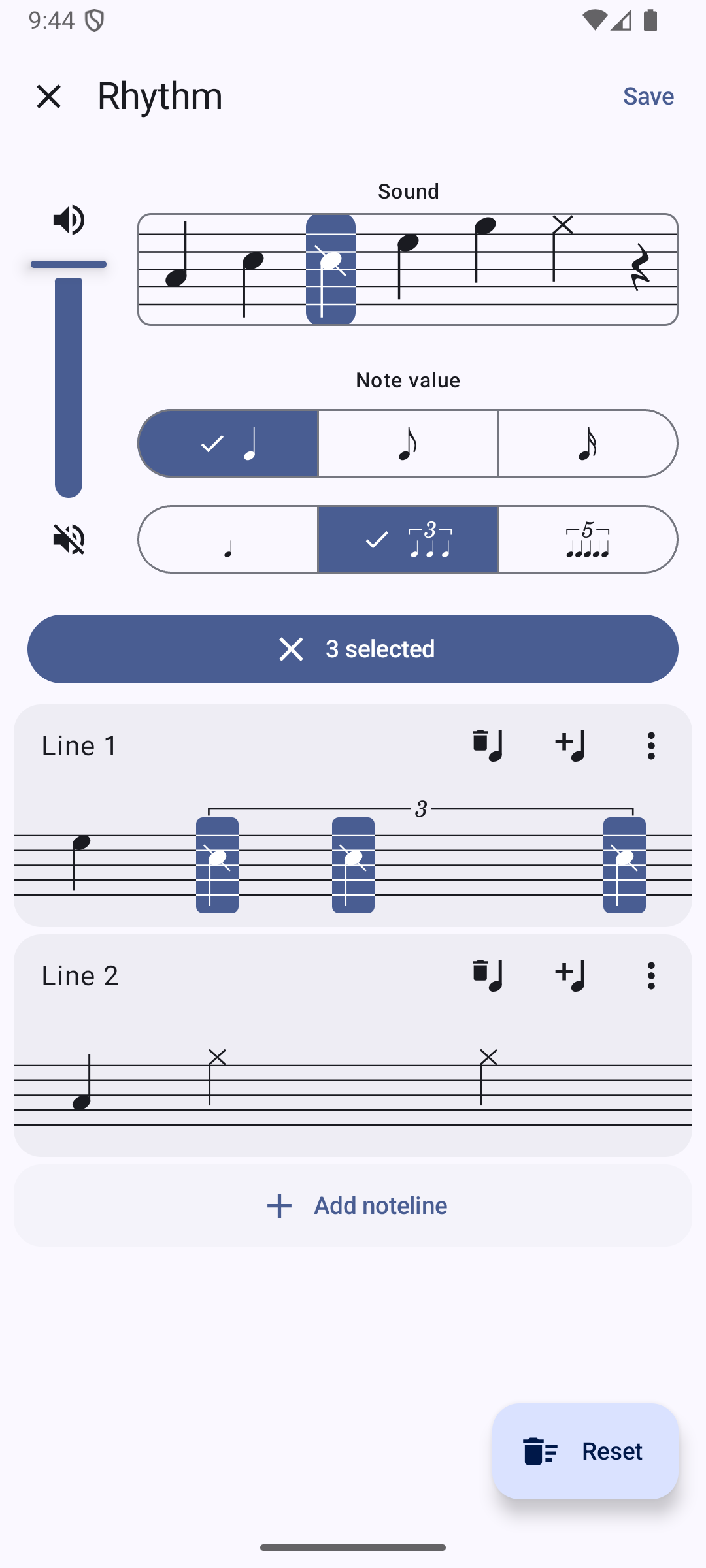 Screenshot of Metronome