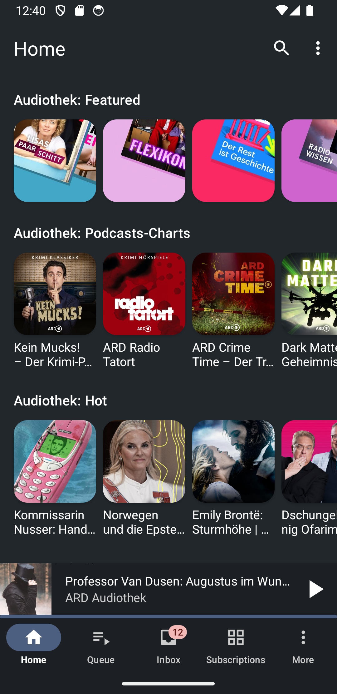 Screenshot of Öffi Sounds