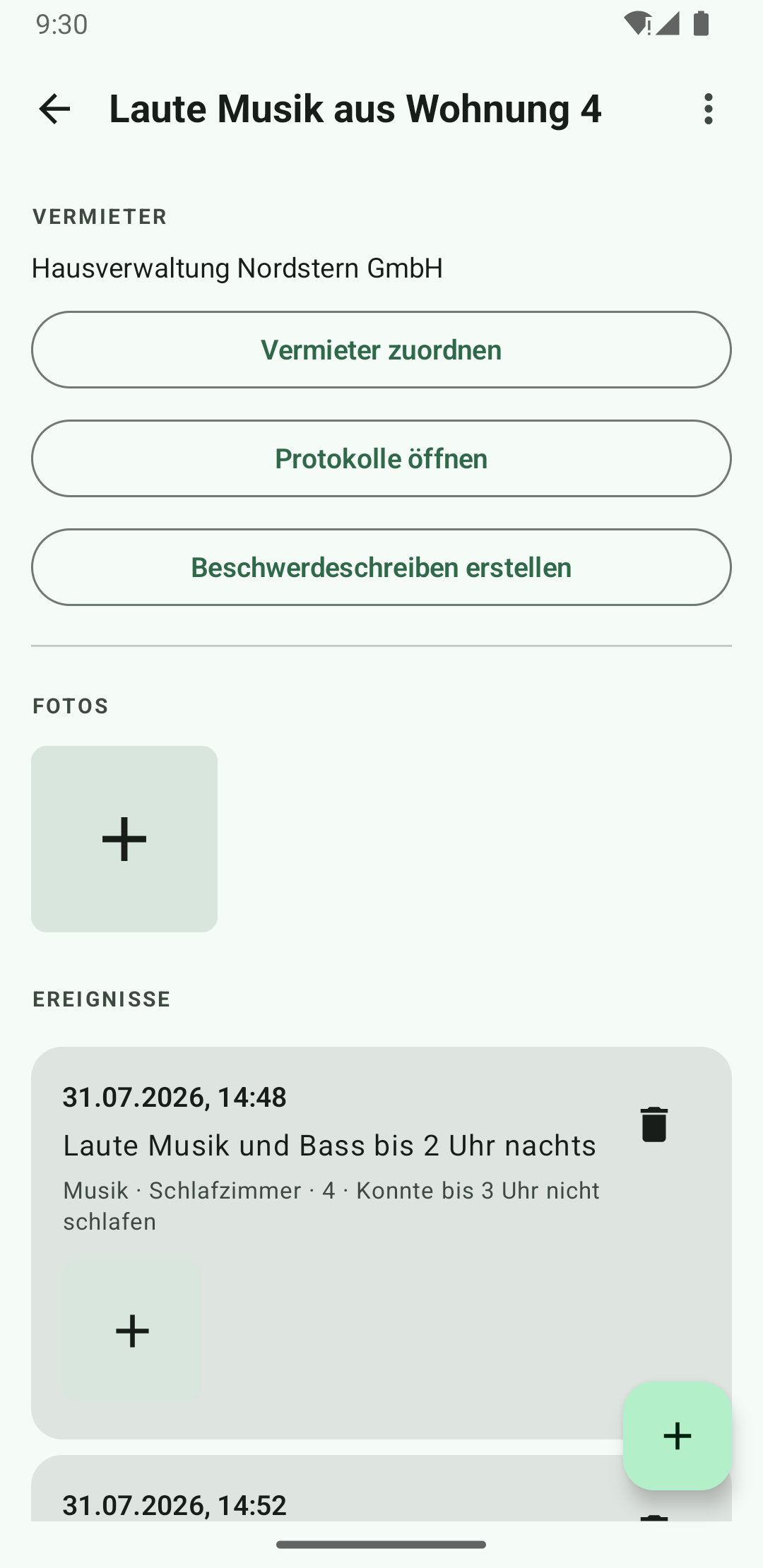 Screenshot of Fossy Protokoll