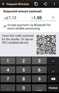 Screenshot of Bitcoin Wallet [testnet3]