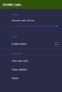Screenshot of Schlikk Calls