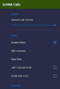 Screenshot of Schlikk Calls