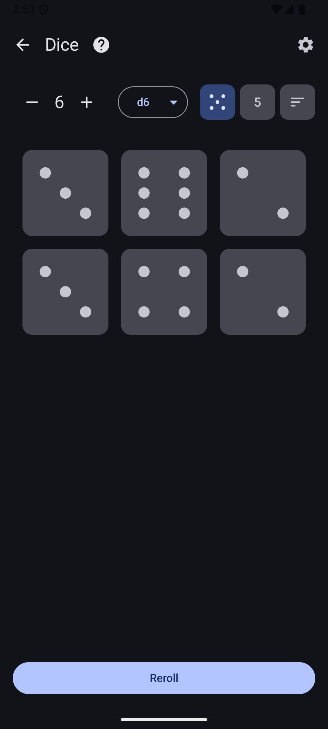 Screenshot of Boardgame Pal