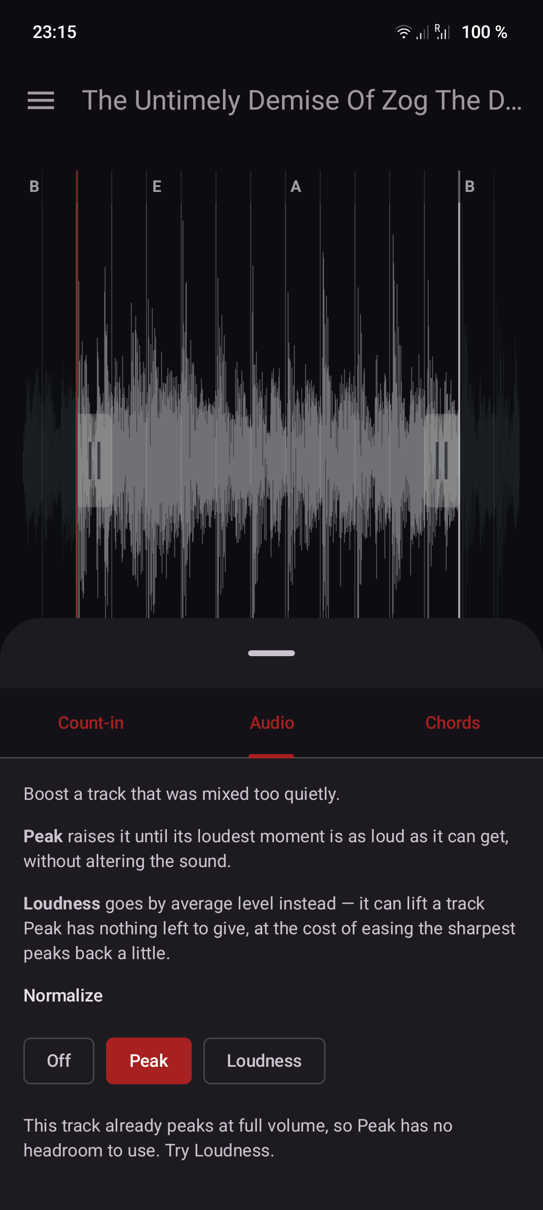 Screenshot of Rubber Ring