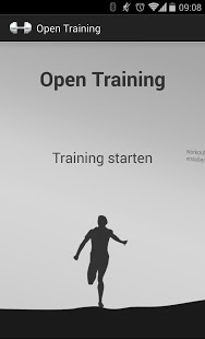 Screenshot of Open Training