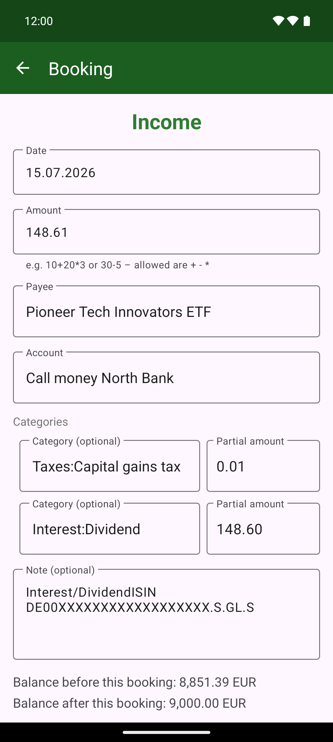 Screenshot of KMySync