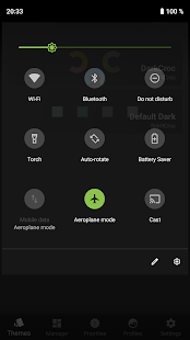 Screenshot of DarkCroc Theme