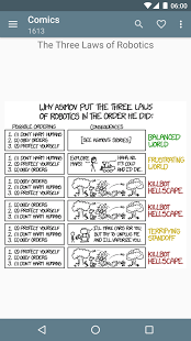 Screenshot of Easy Xkcd